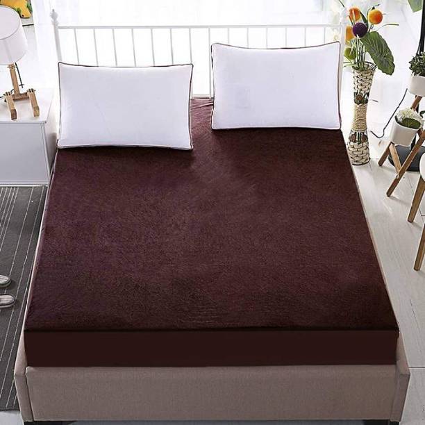 EVERDECOR Double Size Fitted Terry Cotton Breathable, Stretchable, Waterproof Mattress Cover