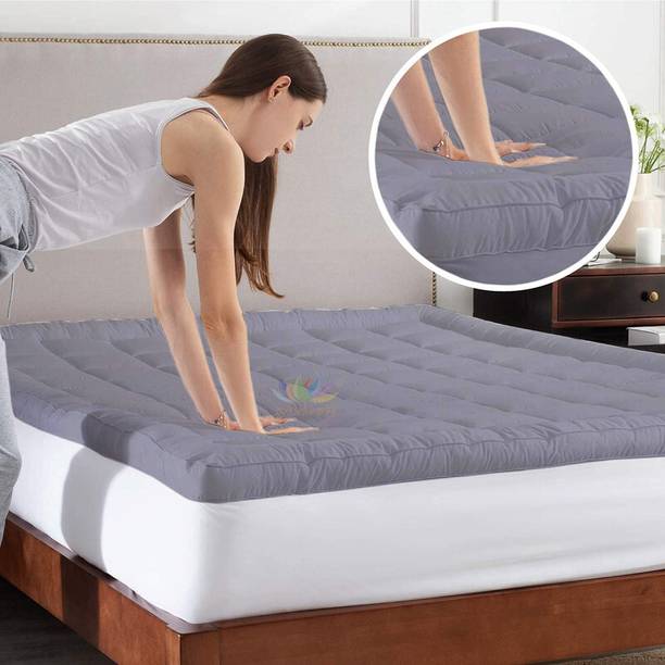 Comfowell Mattress Topper Single Size Stretchable, Waterproof Mattress Cover