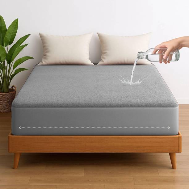 LUXOVELLE 2 inch (5.08 cm) King Size Waterproof Mattress Topper