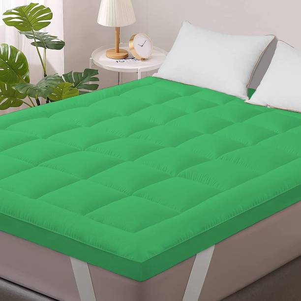 Jaipurlinen Mattress Topper King Size Breathable, Waterproof Mattress Cover
