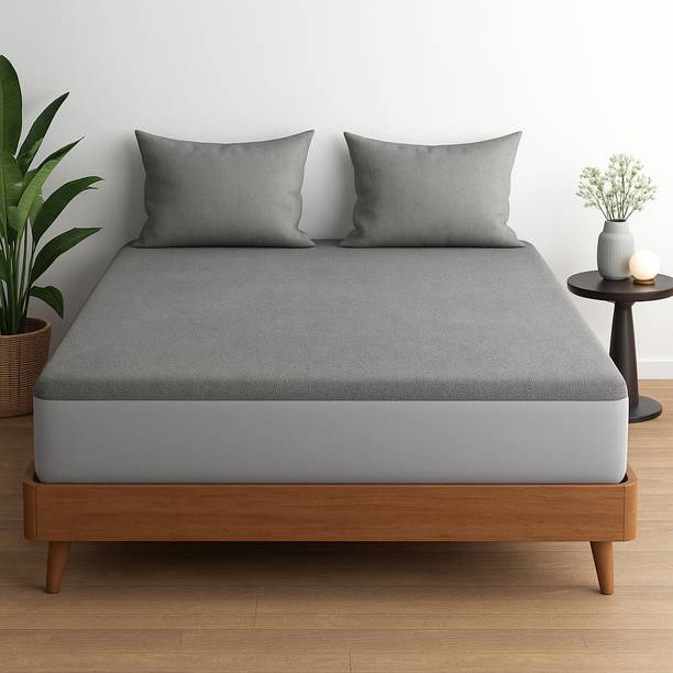 Orchid Pillows Mattress Topper Double Size Waterproof Mattress Cover