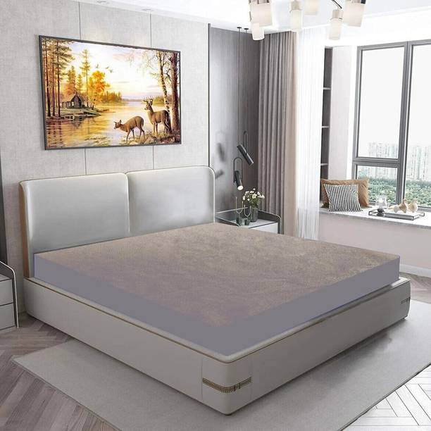 मैट्रेस प्रोटेक्टर फिटेड क्वीन साइज जल प्रतिरोधी मैट्रेस प्रोटेक्टर