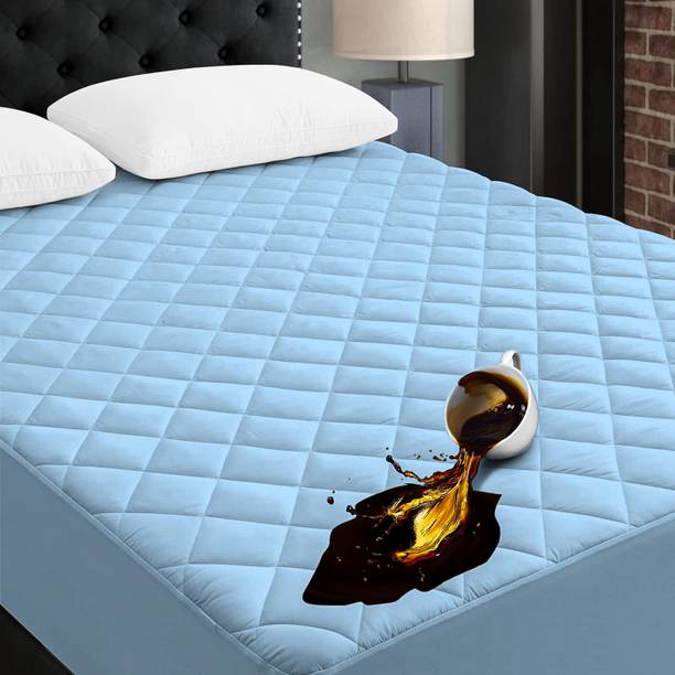 AYKA Queen Size Fitted Cotton Waterproof, Breathable, Stretchable Mattress Cover