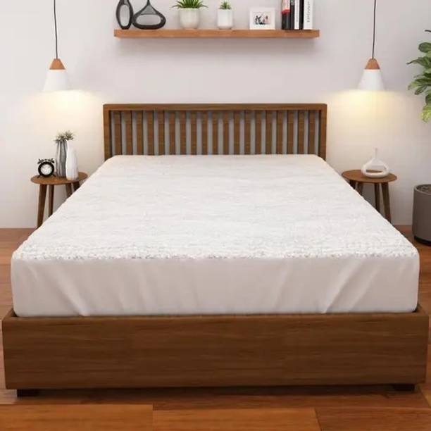 CozyCoir Mattress Topper Single Size Waterproof, Breathable, Stretchable Mattress Cover