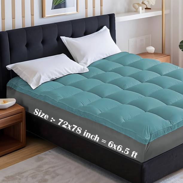 Texlux Mattress Topper King Size Breathable, Stretchable, Waterproof Mattress Cover