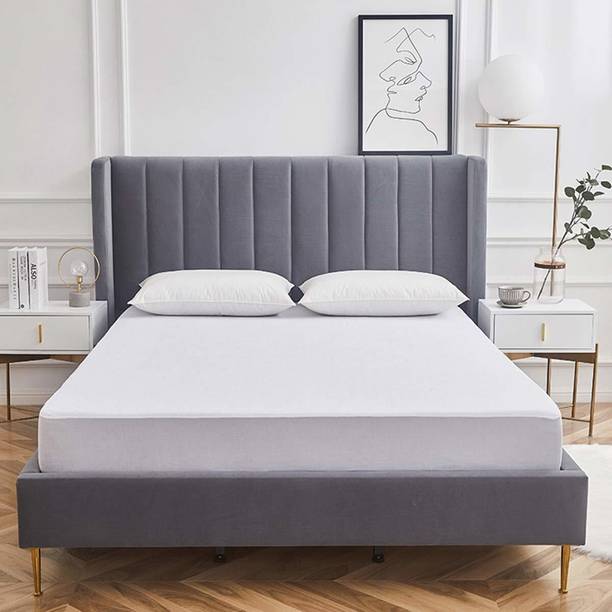 Texcasaa Fitted King Size Breathable, Stretchable, Waterproof Mattress Cover