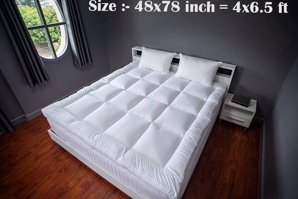 Cashmera Mattress Topper Single Size Breathable Mattress Cover