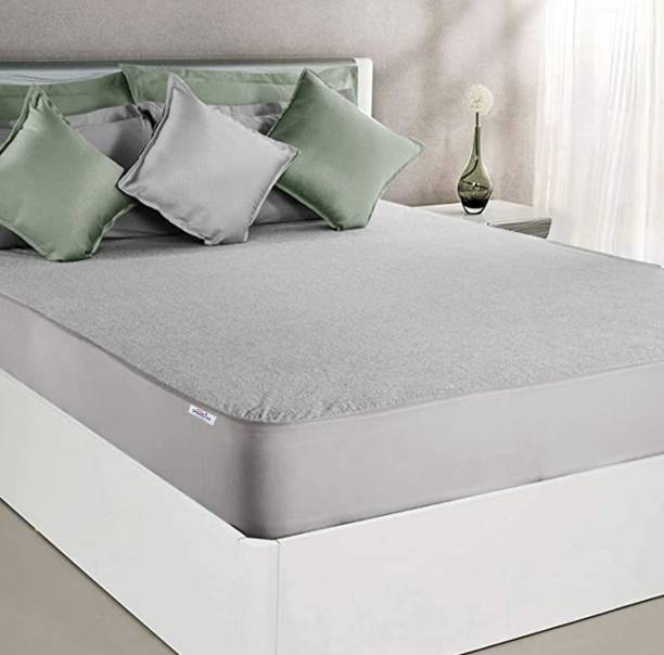 SPRINGTEK Fitted Single Size Breathable, Stretchable, Waterproof Mattress Cover