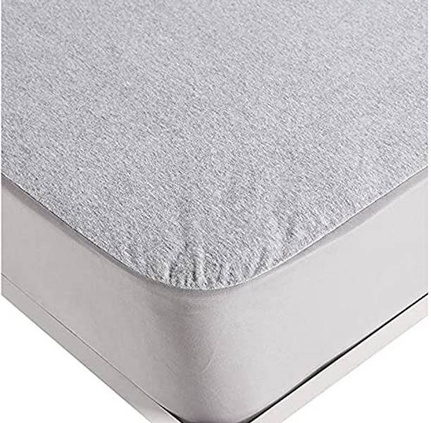 VASHTRAM 4 inch (10.16 cm) King Size Microfibre Waterproof Mattress Topper