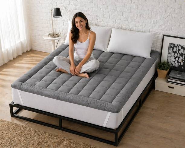 Cashmera 2 inch (5.08 cm) Single Size Poly Fiber Breathable Mattress Topper