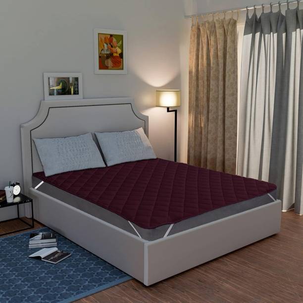 ITAJ Elastic Strap Double Size Stretchable, Waterproof Mattress Cover