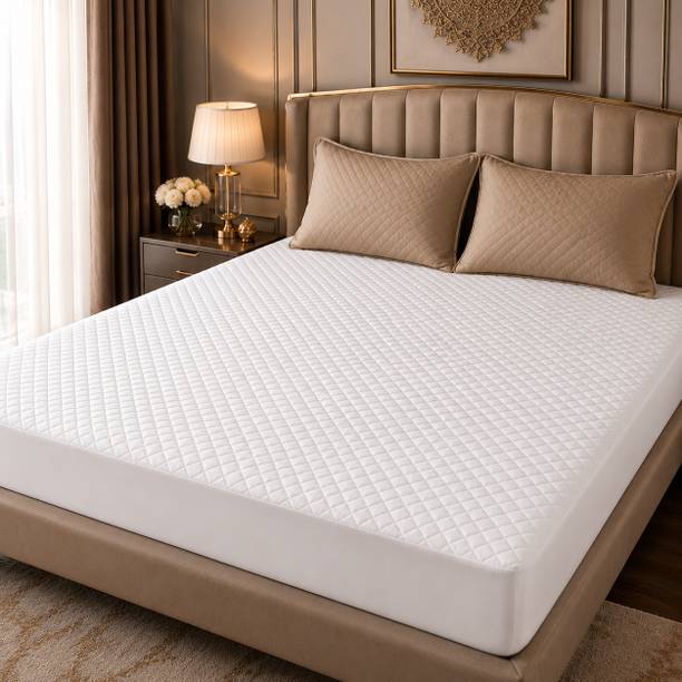 Orchid 3 inch (7.62 cm) Single, Queen, King, Double Size Microfibre Breathable, Waterproof Mattress Topper