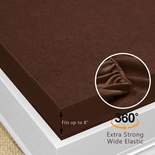 GURUSALES Fitted King Size Waterproof Mattress Cover