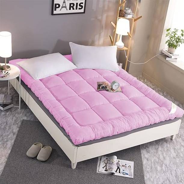 rakhi home décor Mattress Topper Queen Size Breathable, Stretchable, Waterproof Mattress Cover