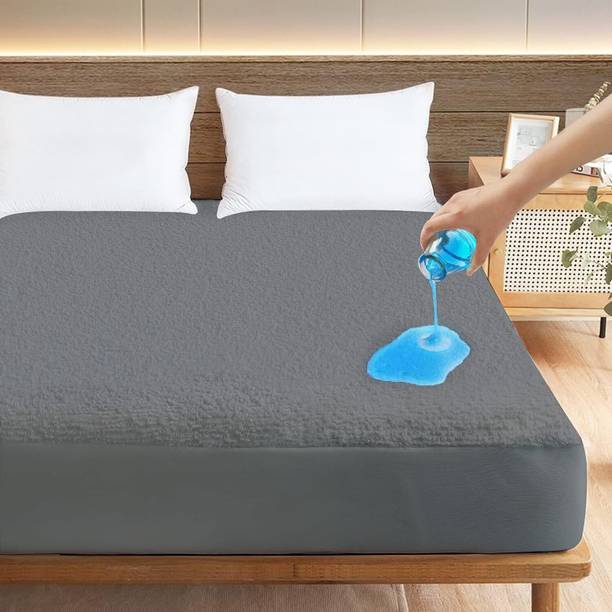 Kittenbite Mattress Topper Single Size Breathable, Stretchable, Waterproof Mattress Cover