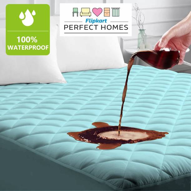 Flipkart Perfect Homes Fitted Queen Size Breathable, Stretchable, Waterproof Mattress Cover