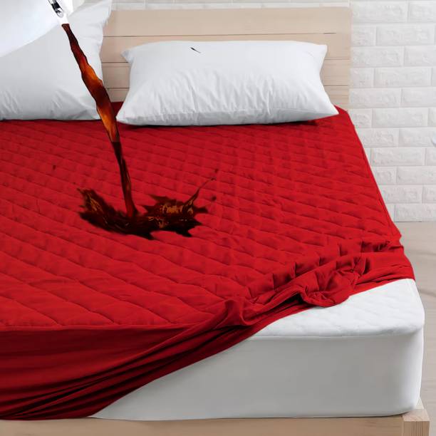 AVI Fitted Double Size Breathable, Stretchable, Waterproof Mattress Cover