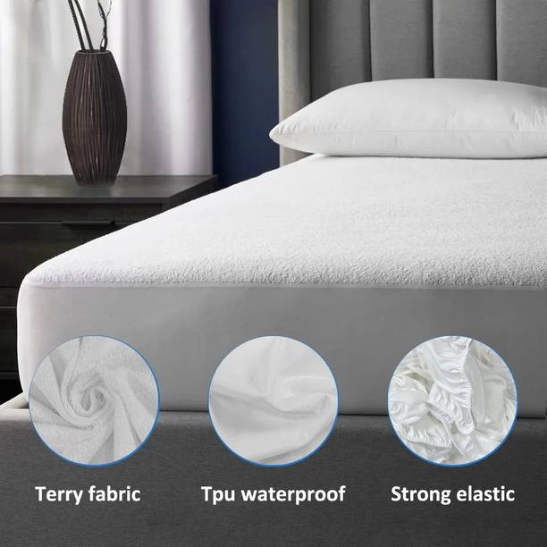 Ultrasleep Fitted Single Size Breathable, Waterproof Mattress Cover