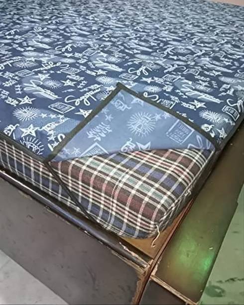 RELOOK INDUSTRIES Elastic Strap Double Size Stretchable, Waterproof Mattress Cover