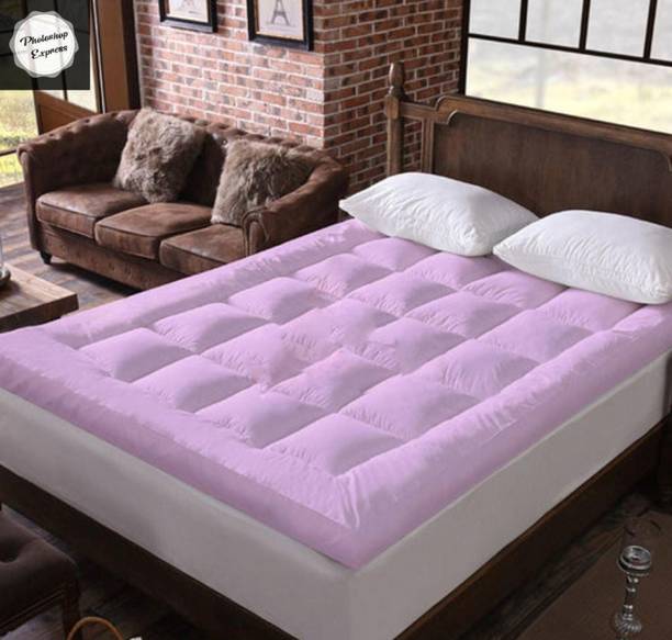 Jaipurlinen Mattress Topper King Size Stretchable Mattress Cover
