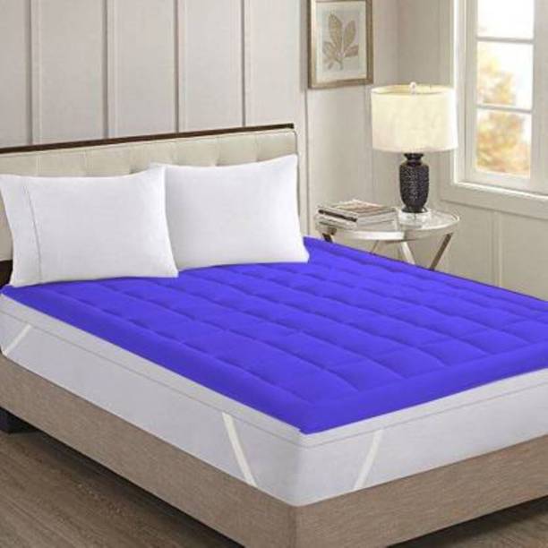 Jaipurlinen Mattress Topper King Size Breathable, Stretchable, Waterproof Mattress Cover