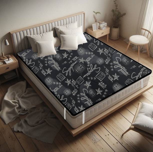 THE MAXIMUS Elastic Strap King Size Waterproof, Breathable, Stretchable Mattress Cover