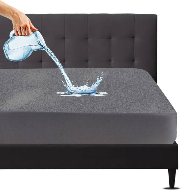 Mattress Protector Queen Size Fitted Cotton Waterproof,...