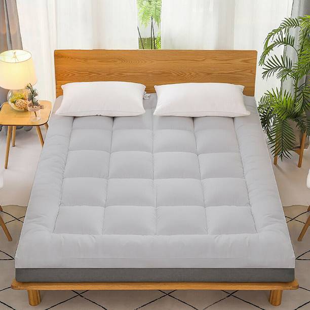 TUNDWAL'S King Size Mattress Topper Cotton Breathable, Stretchable, Waterproof Mattress Cover