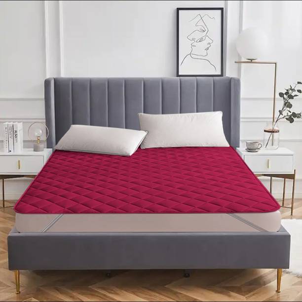 AVI Elastic Strap Single Size Breathable, Waterproof Mattress Cover