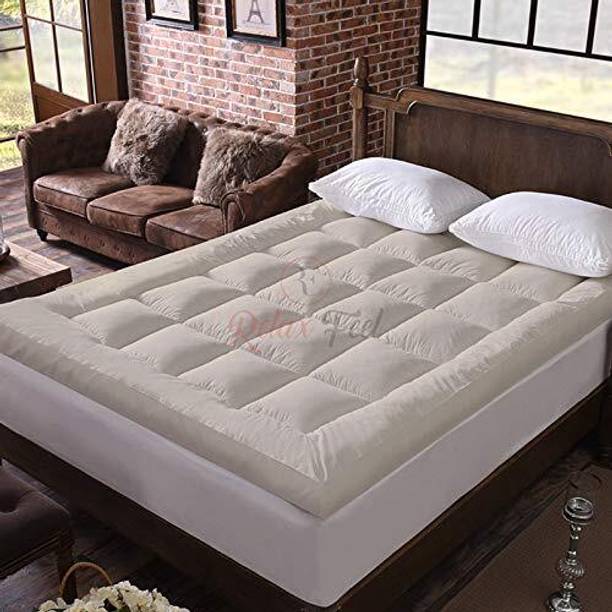 YUKU Mattress Topper Double Size Breathable, Waterproof Mattress Cover