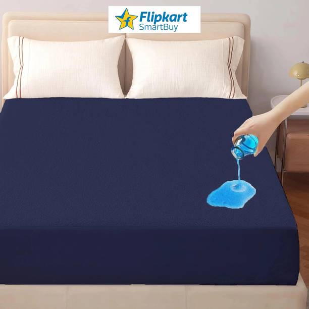 Flipkart SmartBuy Fitted Double Size Waterproof, Breathable, Stretchable Mattress Cover