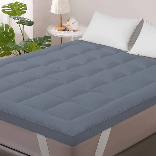 Texlux King Size Mattress Topper Polycotton Breathable, Stretchable, Waterproof Mattress Cover