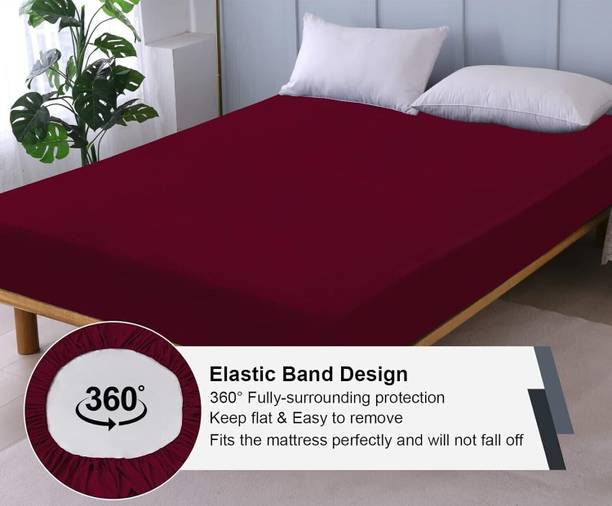 EVOL Elastic Strap King Size Waterproof Mattress Cover