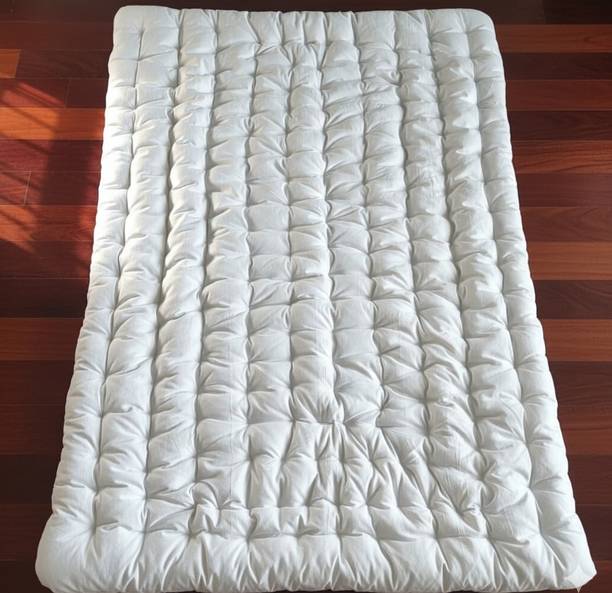 Wasimmattres 2 inch (5.08 cm) Single Size Cotton Breathable Mattress Topper