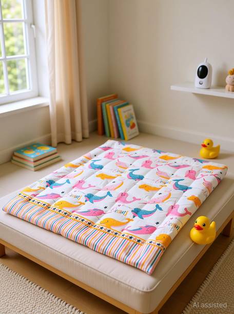 RRC 3 inch (7.62 cm) King Size Microfibre Breathable, Stretchable, Waterproof Mattress Topper