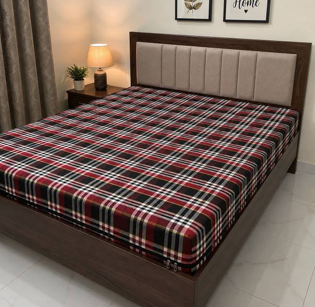 BEST ANSARI HOME Single Size Zippered Cotton Breathable Mattress Cover
