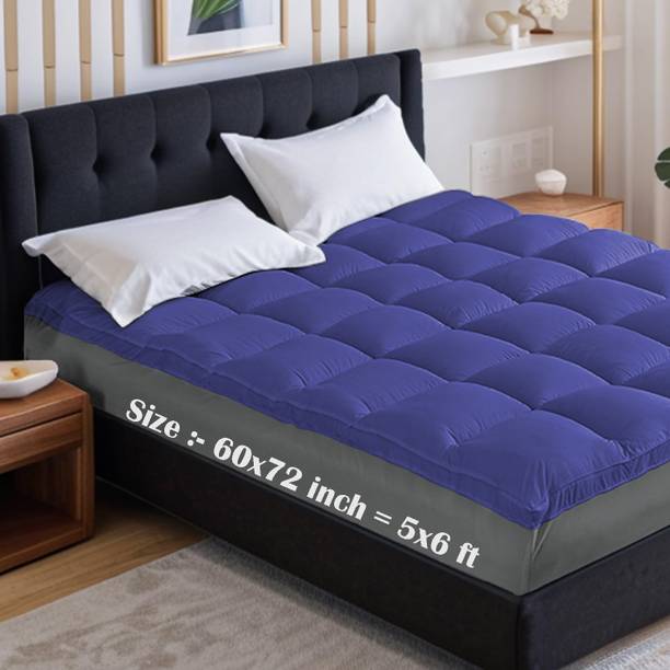 Jaipurlinen Mattress Topper Queen Size Breathable Mattress Cover