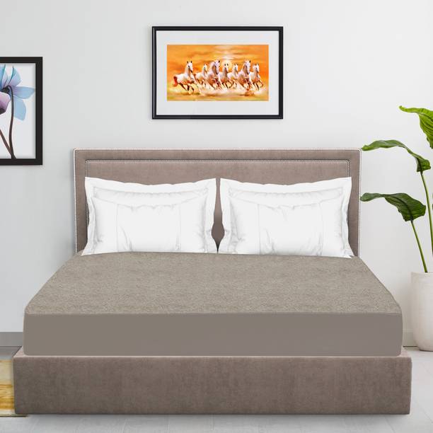 ITAJ Fitted King Size Breathable, Stretchable, Waterproof Mattress Cover