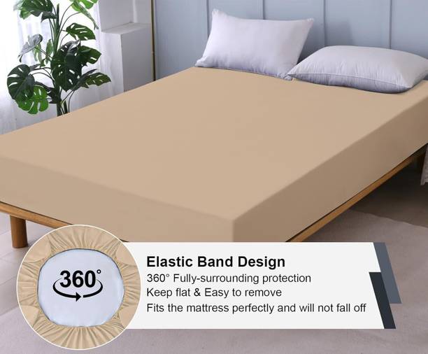 EVOL Elastic Strap King Size Waterproof Mattress Cover