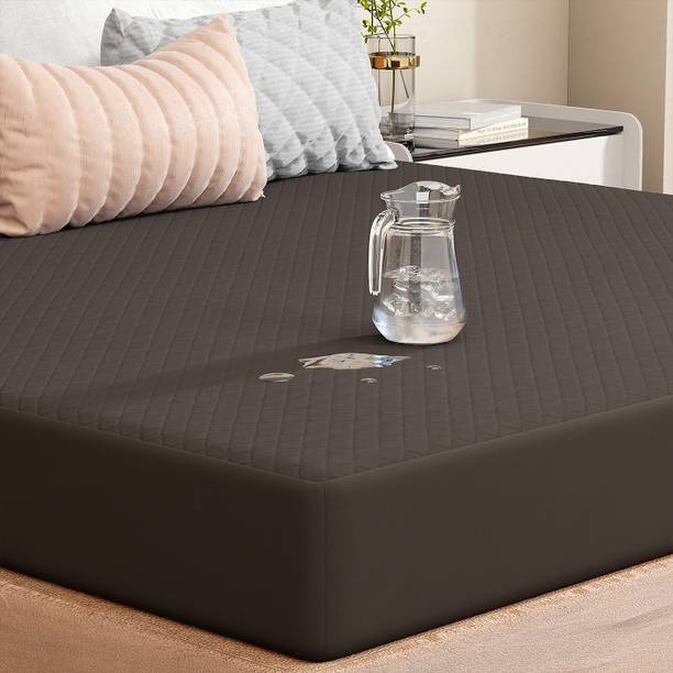 lukzer Mattress Topper King Size Waterproof, Breathable, Stretchable Mattress Cover