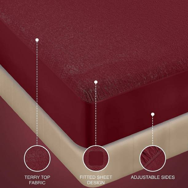 Ultrasleep Fitted Single Size Breathable, Waterproof Mattress Cover