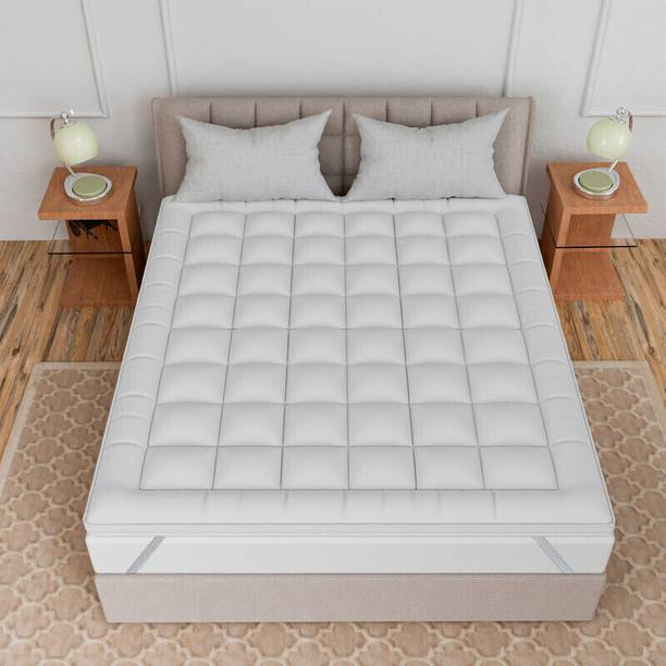 curious lifestyle Mattress Topper King Size Breathable, Stretchable, Waterproof Mattress Cover