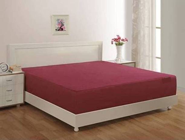 EVERDECOR King Size Fitted Terry Cotton Breathable, Stretchable, Waterproof Mattress Cover