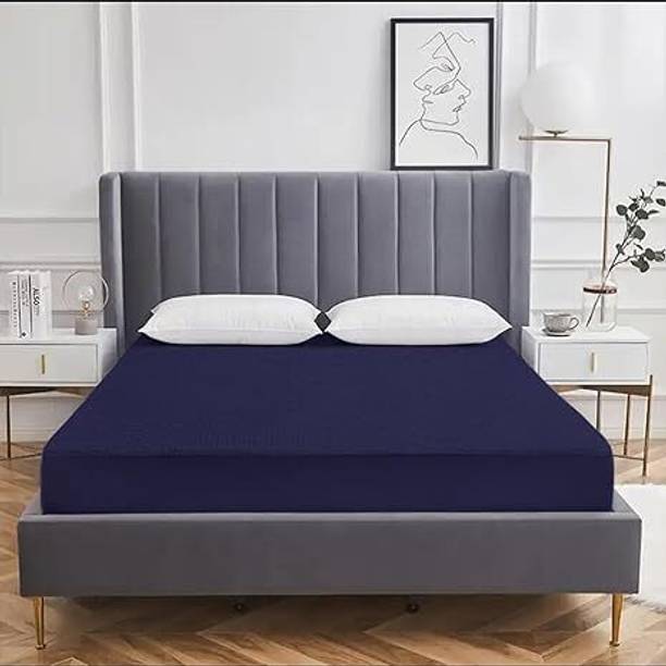 Moirai Elastic Strap King Size Breathable, Stretchable, Waterproof Mattress Cover