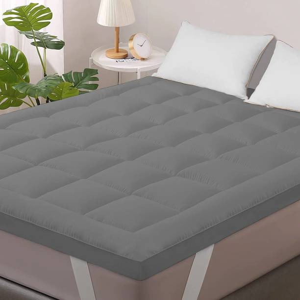 Linenovation Mattress Topper Single Size Breathable Mattress Cover