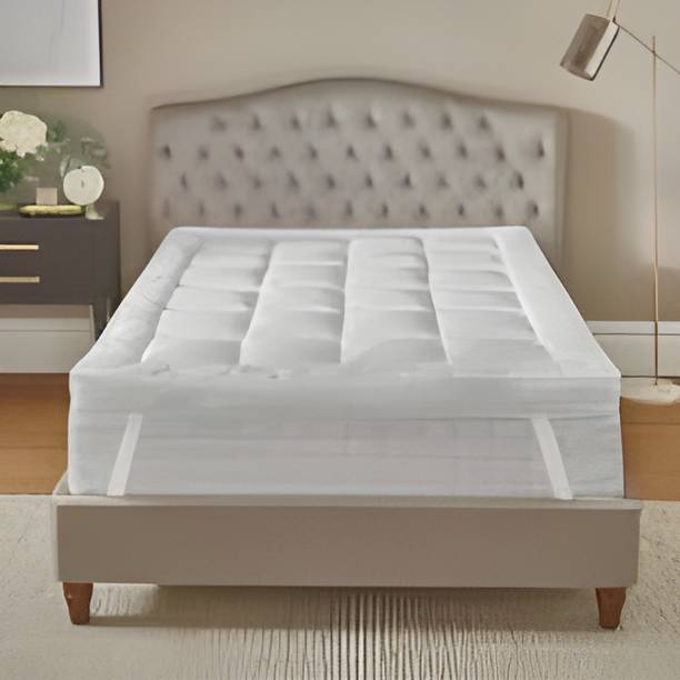 Texlux Mattress Topper King Size Breathable, Stretchable, Waterproof Mattress Cover