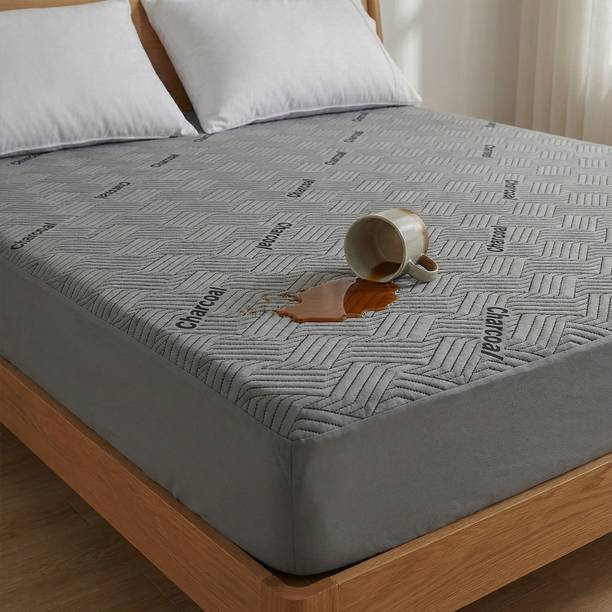 AYKA Queen Size Fitted Organic Cotton Waterproof, Breathable, Stretchable Mattress Cover