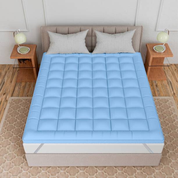 curious lifestyle Mattress Topper King Size Stretchable, Waterproof Mattress Cover