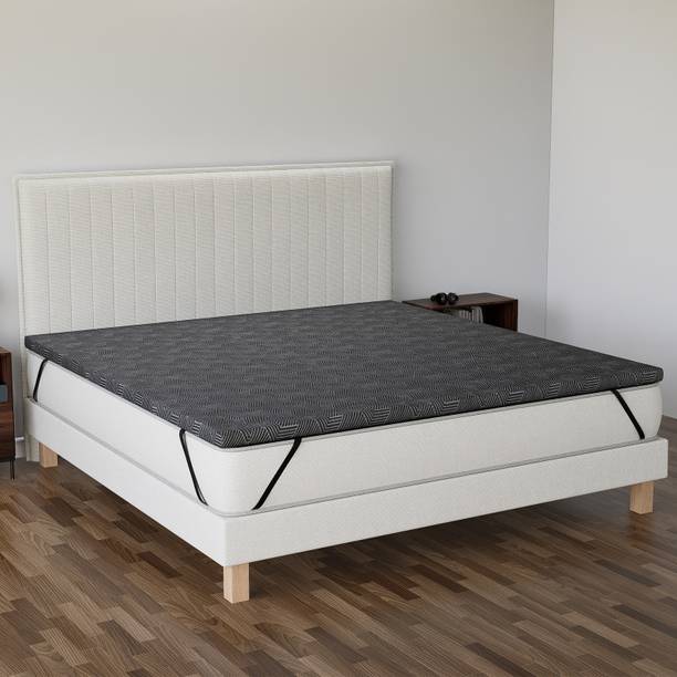 WELLGIVER 2 inch (5.08 cm) King Size Memory Foam Breathable Mattress Topper
