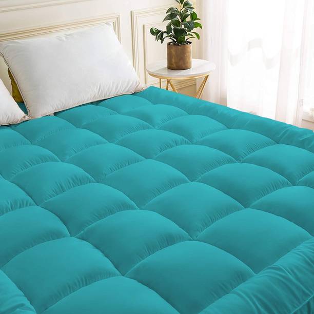 EVOL 3 inch (7.62 cm) King Size Microfibre Breathable Mattress Topper